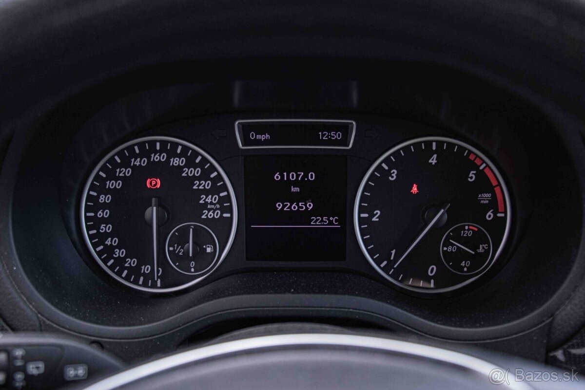 Mercedes-Benz B trieda 180 CDI BlueEFFICIENCY - 12