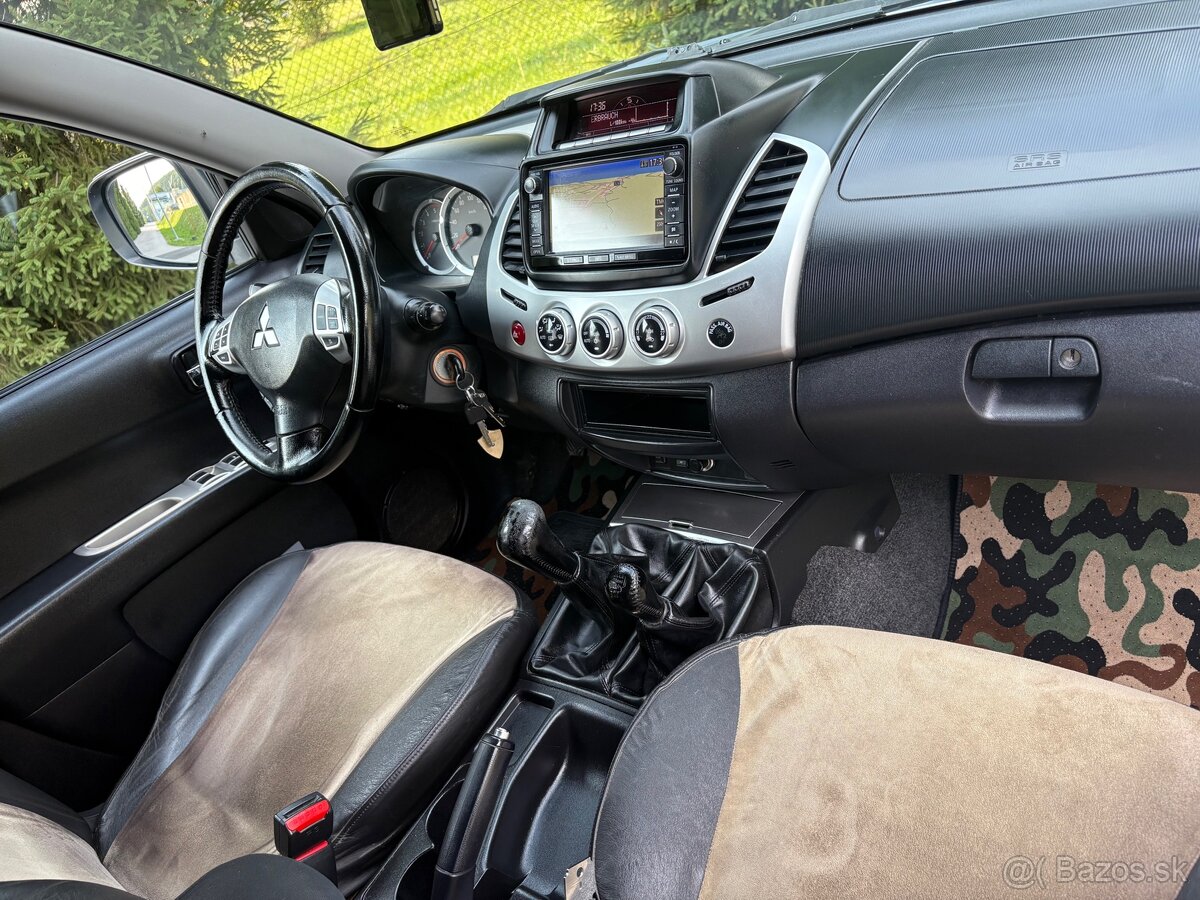 Mitsubishi L200 2.5 DID ,dazdovy,klima, kozeny paket - 12
