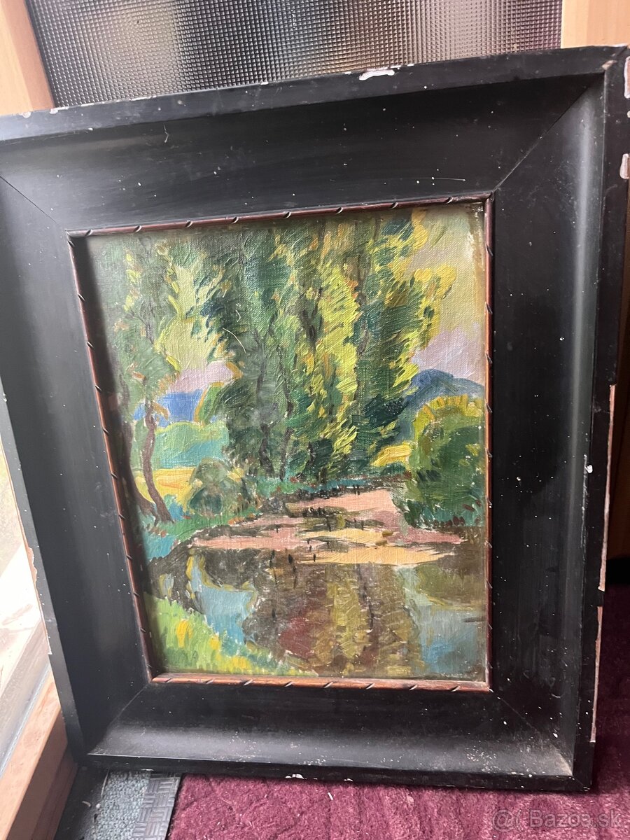 Staré gobelíny a olejomaľby - 12