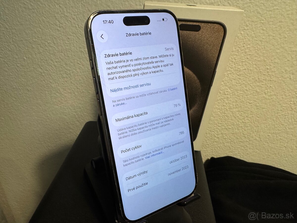 iPhone 15 Pro 128Gb s krabicou - 12