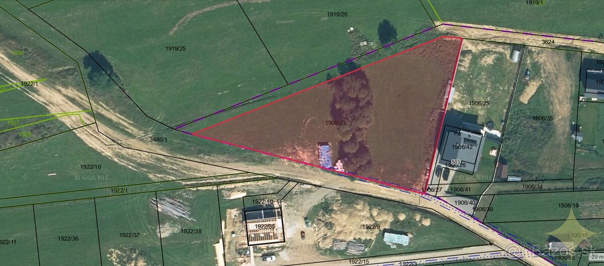 Predaj Stavebný pozemok 1181 m2 Oravská Jasenica okres Námes - 12