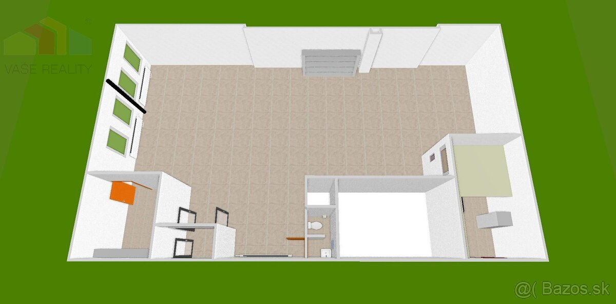 Na prenájom priestor, 169 m², Rybničná ulica, BA – Vajnory, - 12