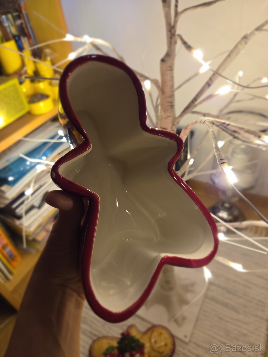 Krásna keramická vianočná dóza - 12