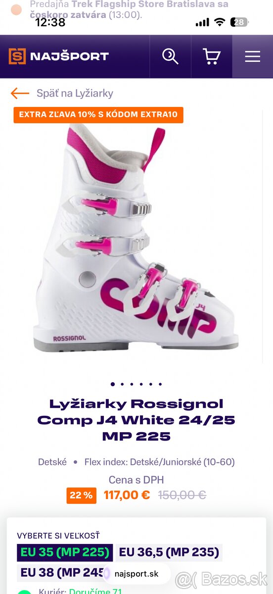 Detské lyžiarky Rossignol - 12