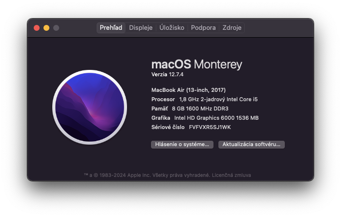 MacBook Air (13-inch, 2017) /Intel Core i5/8GB RAM/128GB SSD - 12