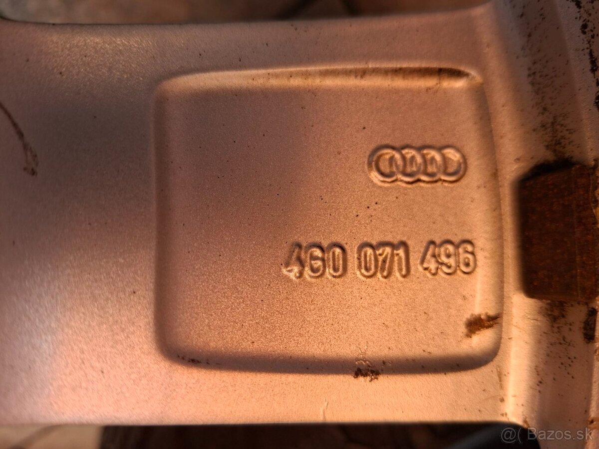 Originálne hlinikove disky Audi R16, 5x112 - 12