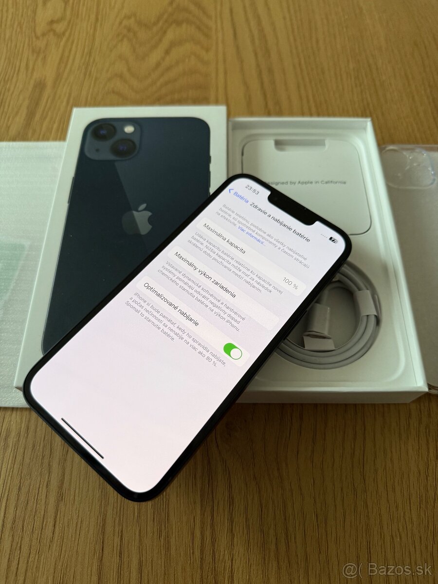 iPhone 13 128 gb Midnight - nepoužívaný, záruka - 12