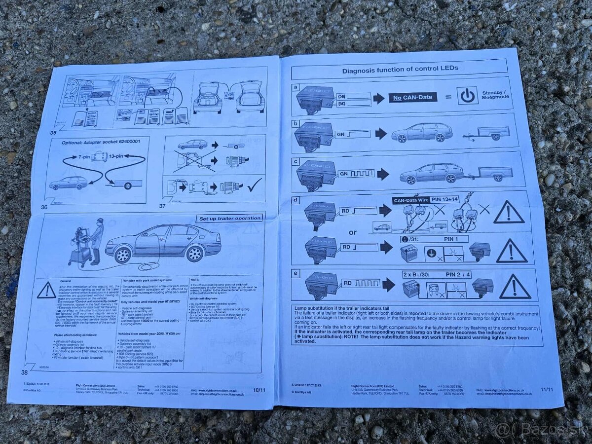 PREDAM TAZNE ZARIADENIE SKODA OCTAVIA 2 - 12