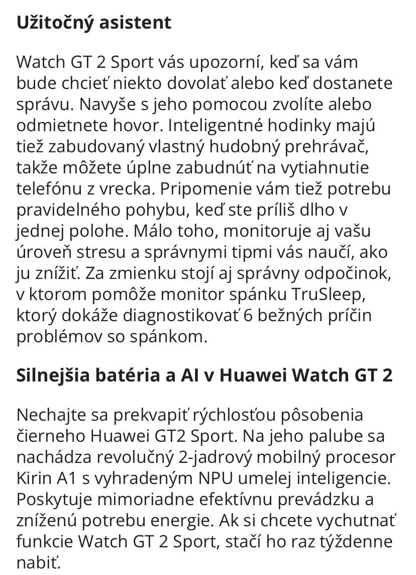 Huawei watch GT 2 cierne panske - 12