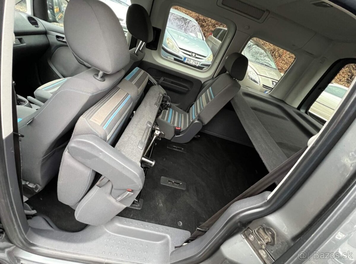 VW Caddy 1.2 TSI 77 kW 2x šoupačky 2011 klima serviska - 12