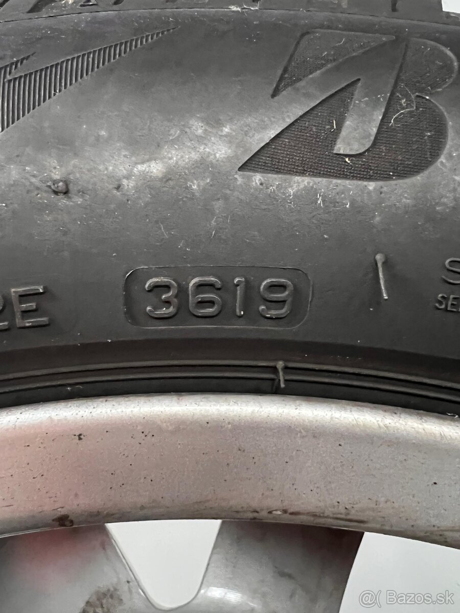Bridgestone Blizzak 225/55 R17 Zimné, 5x112 originál AUDI - 12