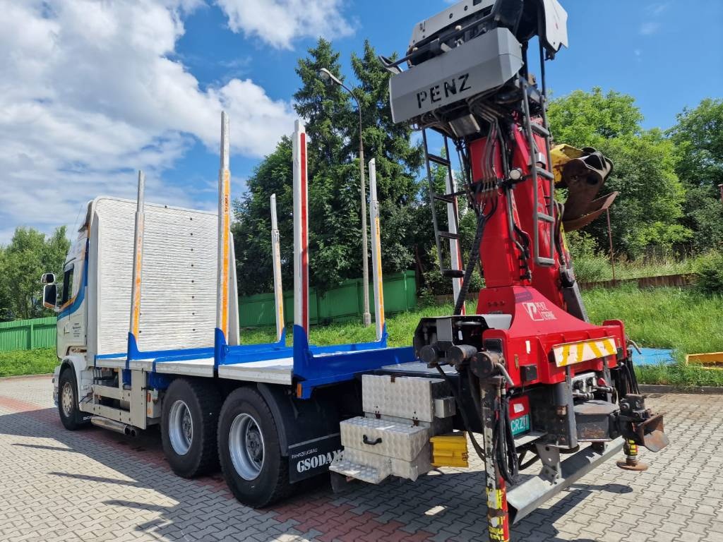 Scania R 560 do drewna do lasu lesovoz - 12