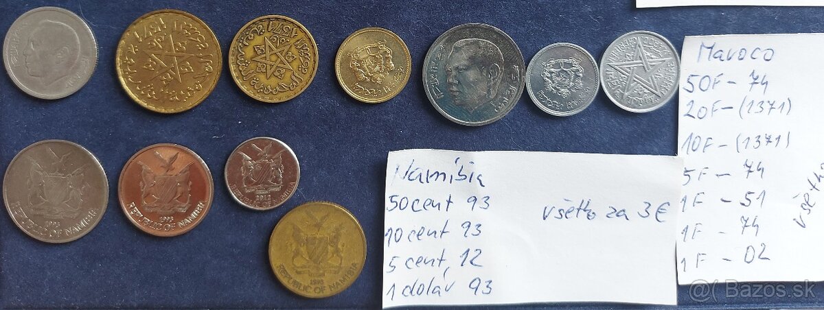 Zbierka mincí -  svetové mince - 12