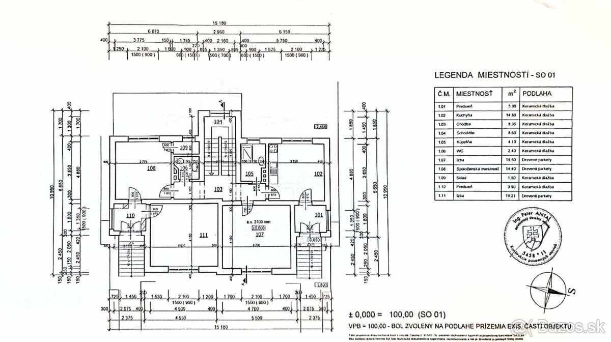 INVESTIČNÁ PRÍLEŽITOSŤ - Rodinný dom s 5 bytovými jednotkami - 12