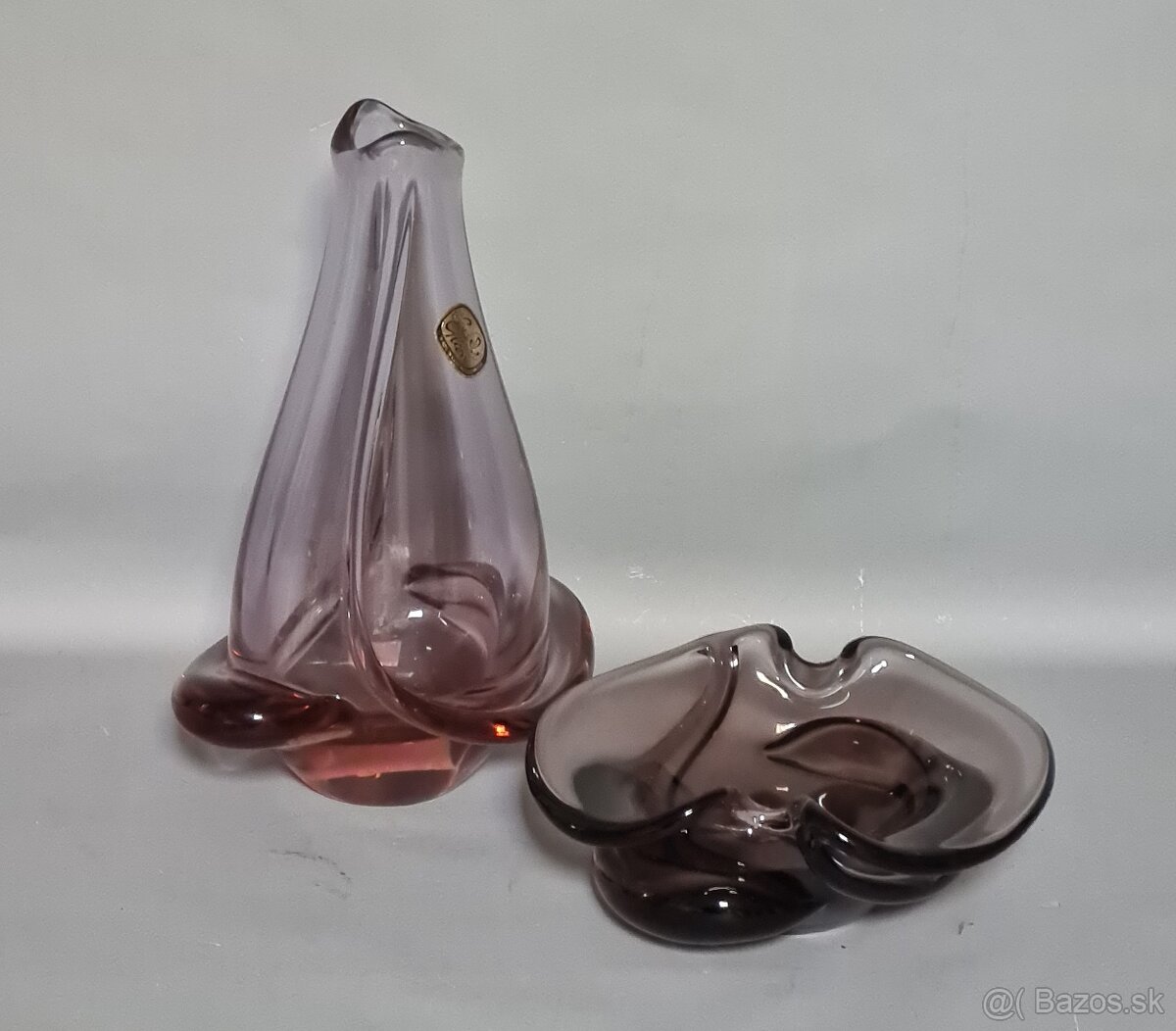 Sklenené vázy - Klinger Miloslav - 12