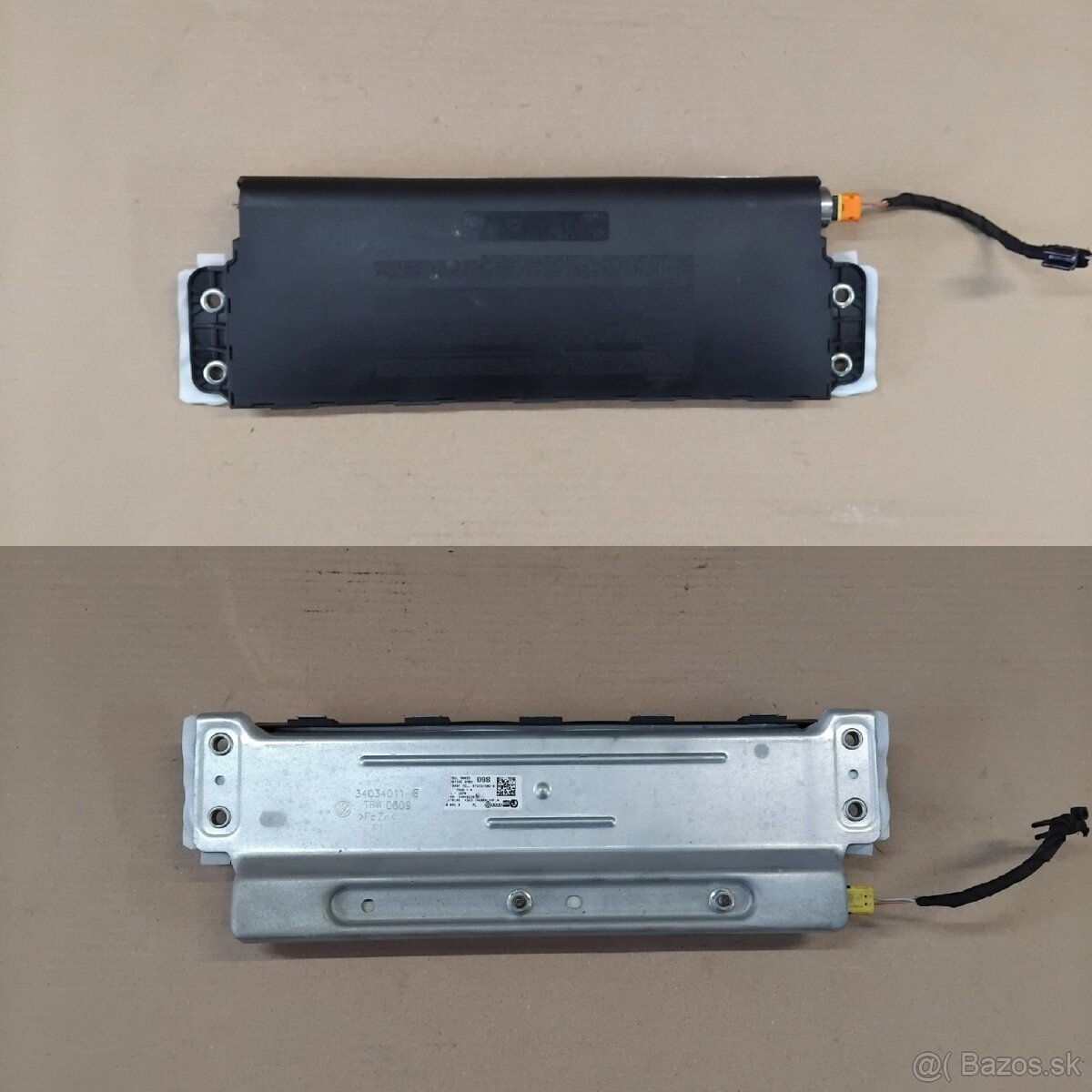 airbagy, bezpečnostné pásy Golf 6 - 12