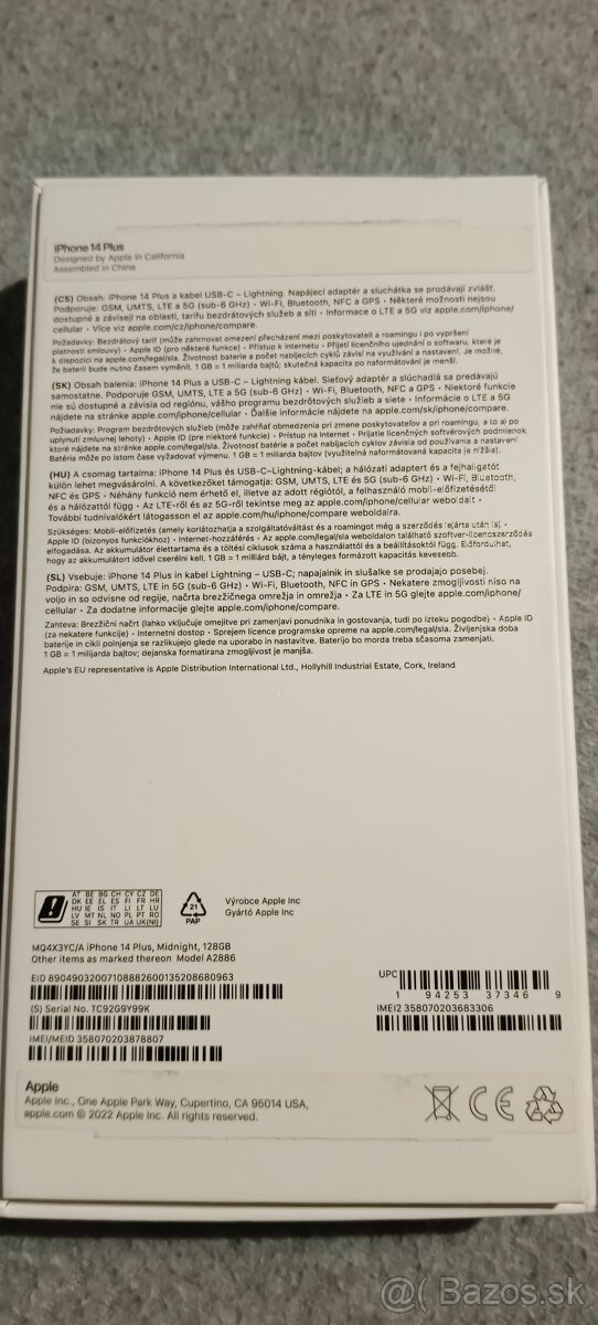 Iphone 14 plus 128gb - 12