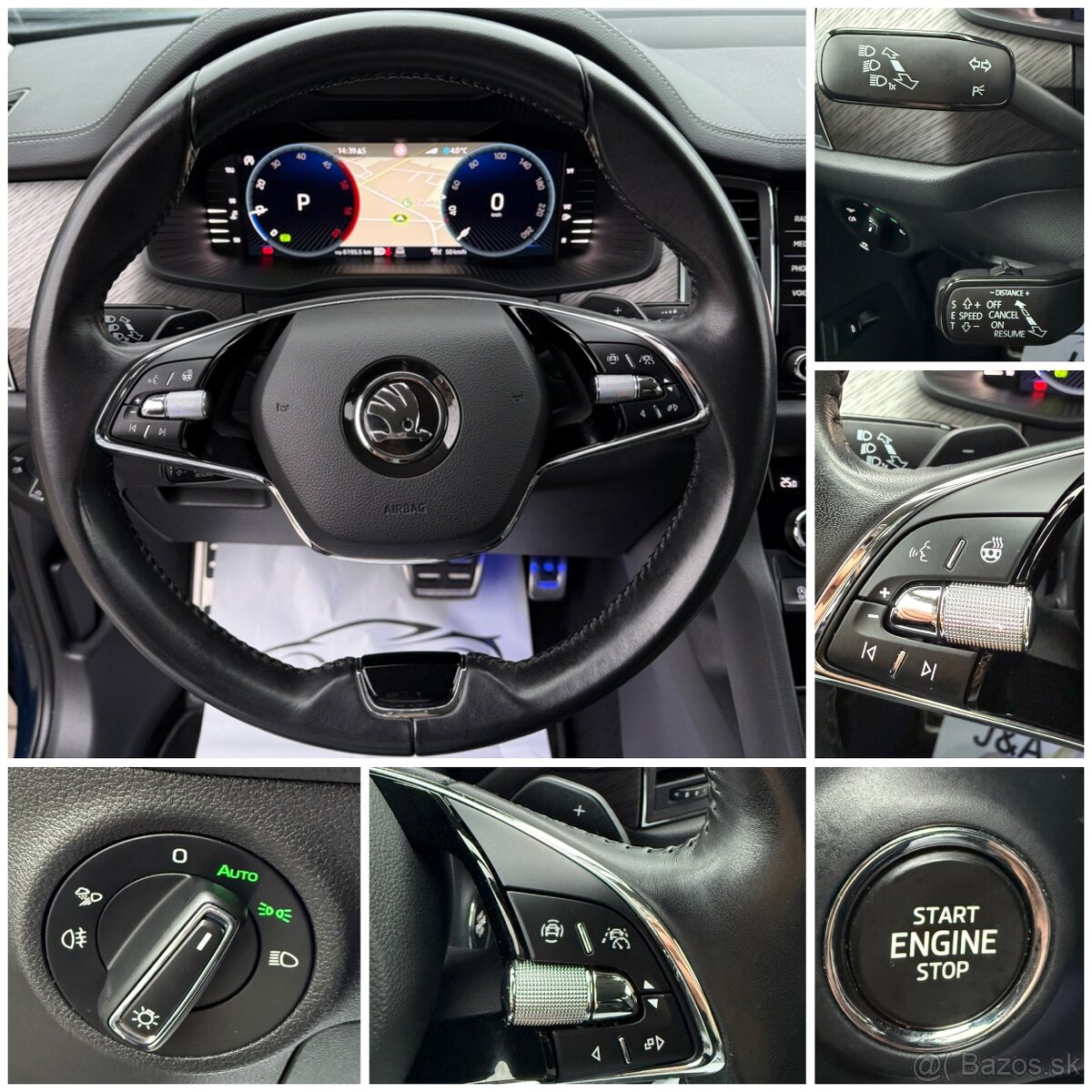 Škoda KODIAQ 2.0TDi DSG 110kW 2022 MATRIX/VIRTUAL/KAMERA/ACC - 12