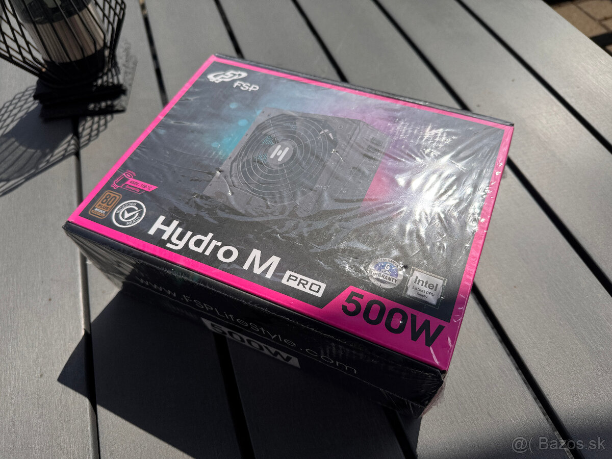 FSP/Fortron HYDRO M PRO 500, 80PLUS BRONZE - 12