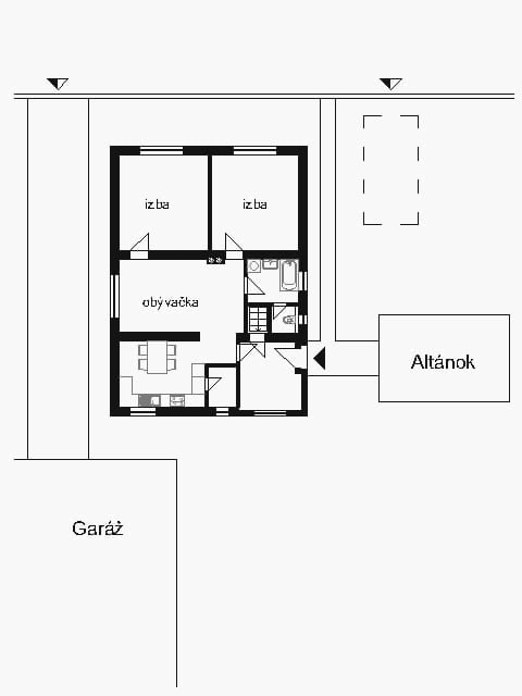 DOM 3IZBOVY DUNAJSKA LUZNA - 12