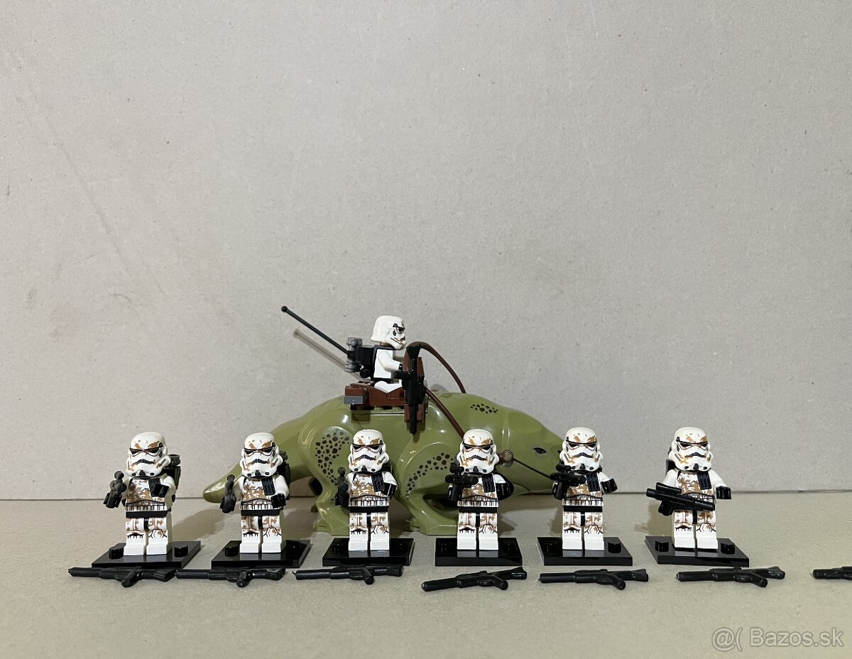 Rôzne figúrky Star Wars 7 (8ks) - typ lego - nové - 12