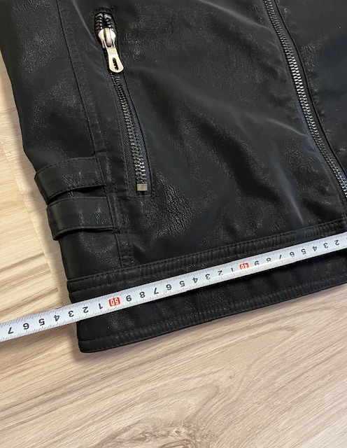 Kožená bunda xl umelá koža nová - 12