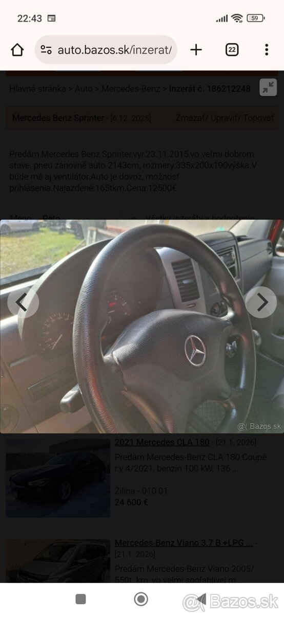 Mercedes Benz Sprinter - 12