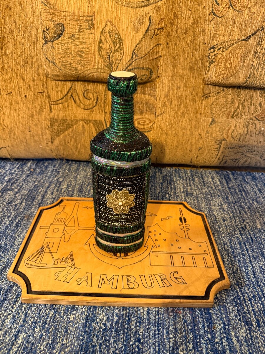 Ručne ozdobné fľaše a nádoby - 12