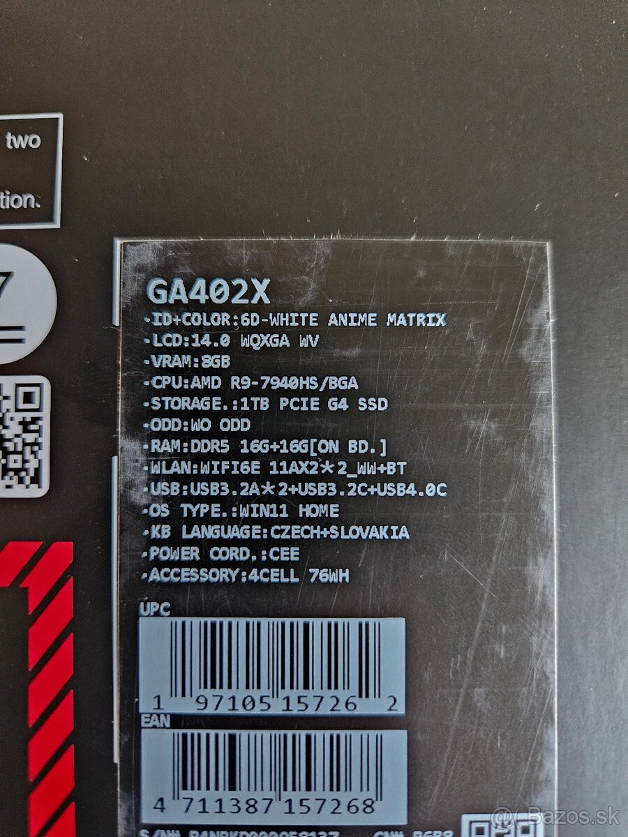 ASUS ROG Zephyrus G14 (2023) GA402X - 12