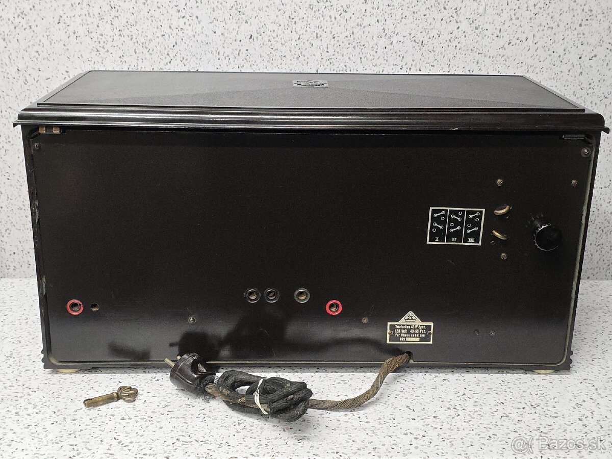 Roky 1929 –1930 ☆ TELEFUNKEN 40 W Spec. - 12