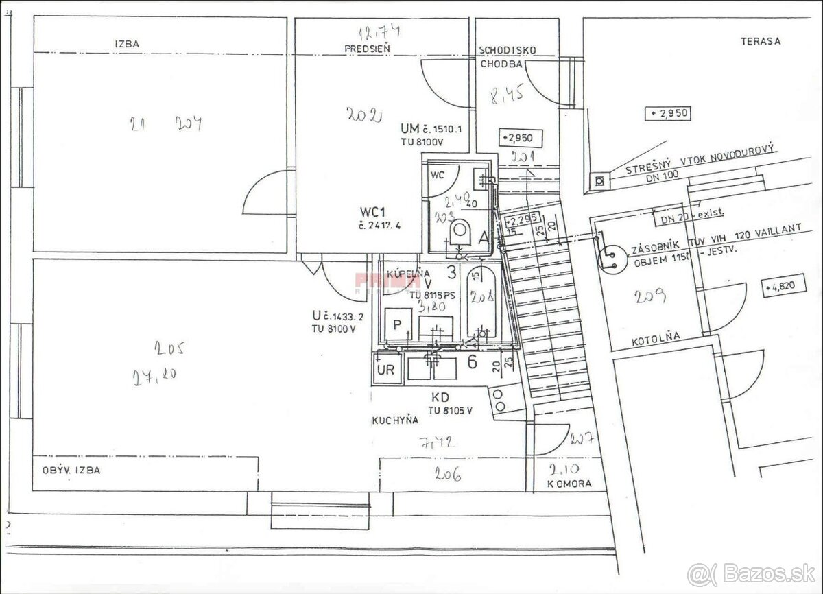 ID 3058   Prenájom: kancelárie 80 m2,  centrum - 12