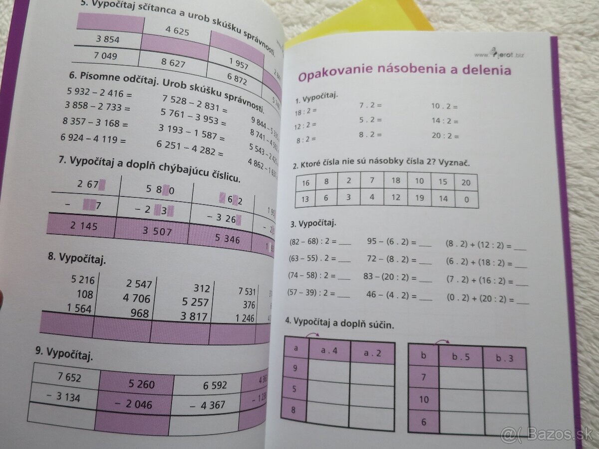 3x matematika pre 4.ročník ZŠ (2010- 2015) - 12