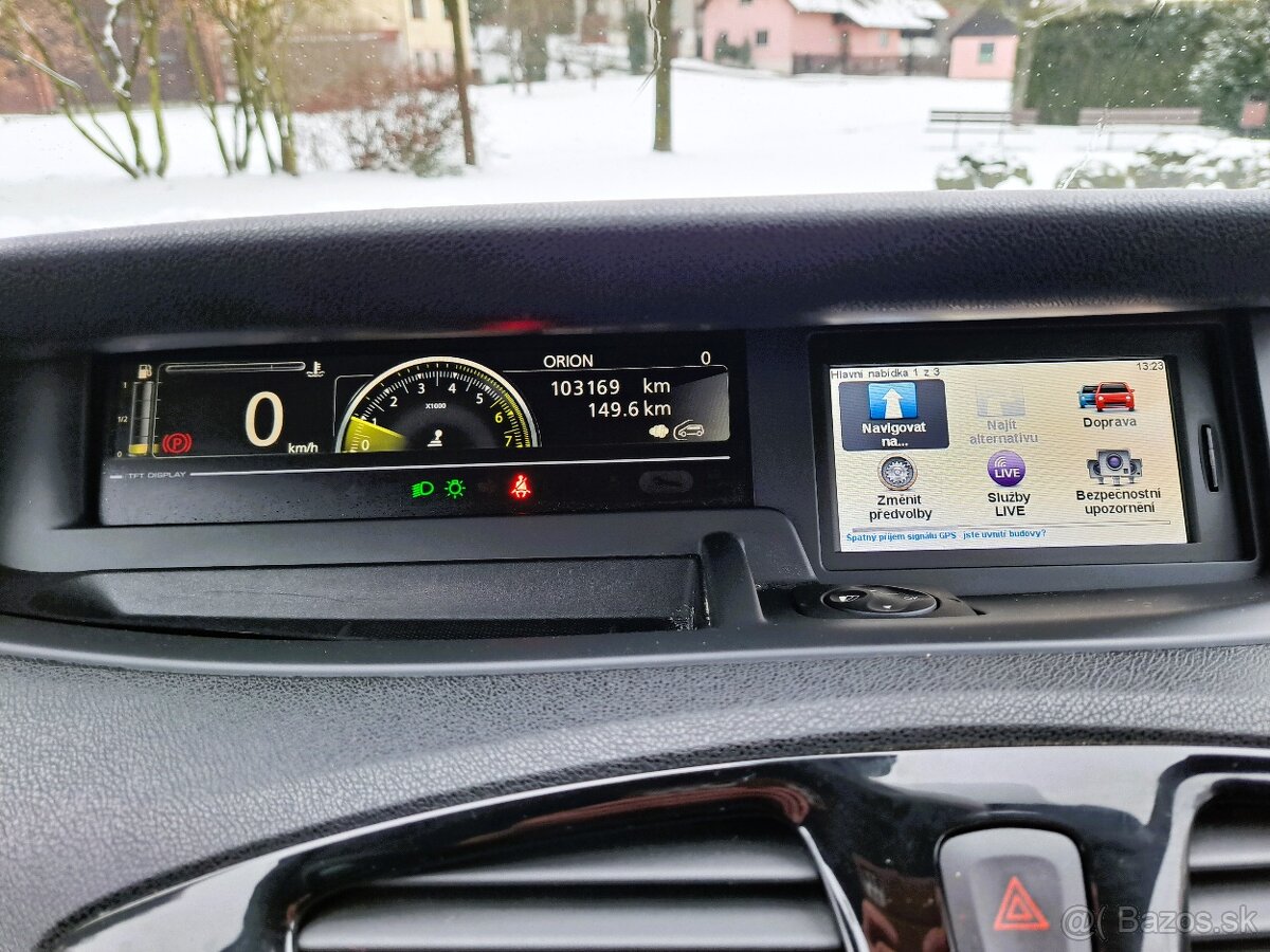 Renault Scenic 1.2 85kw,NAVI,KŮŽE,BOSE,MODEL 2014 - 12