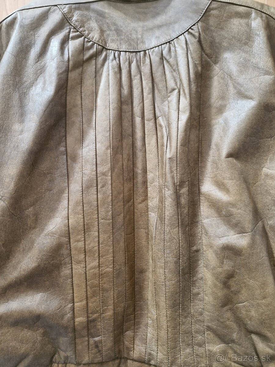 Vintage kožená bunda - 12