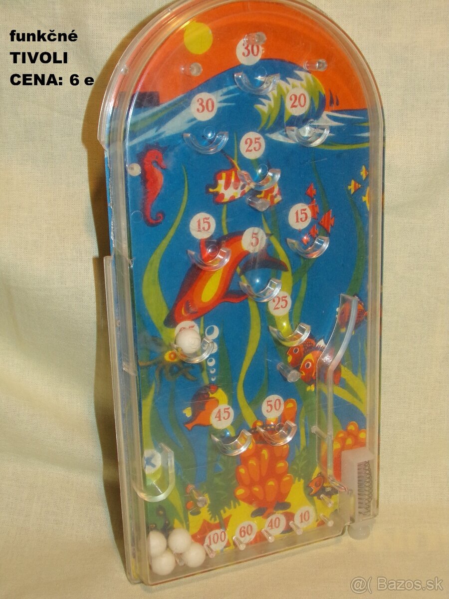 Retro - pôvodné HRAČKY mix rôznych - 12