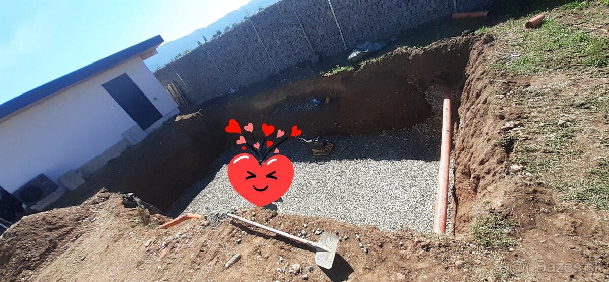 Zemné a výkopove práce minibagrom 1.6t, prevazacie prace - 12