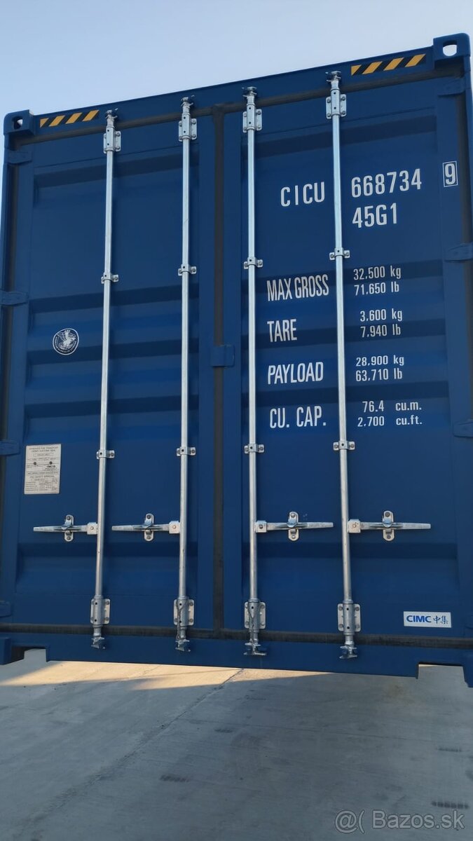 Predam lodne kontajnery 12m, 6m - 12