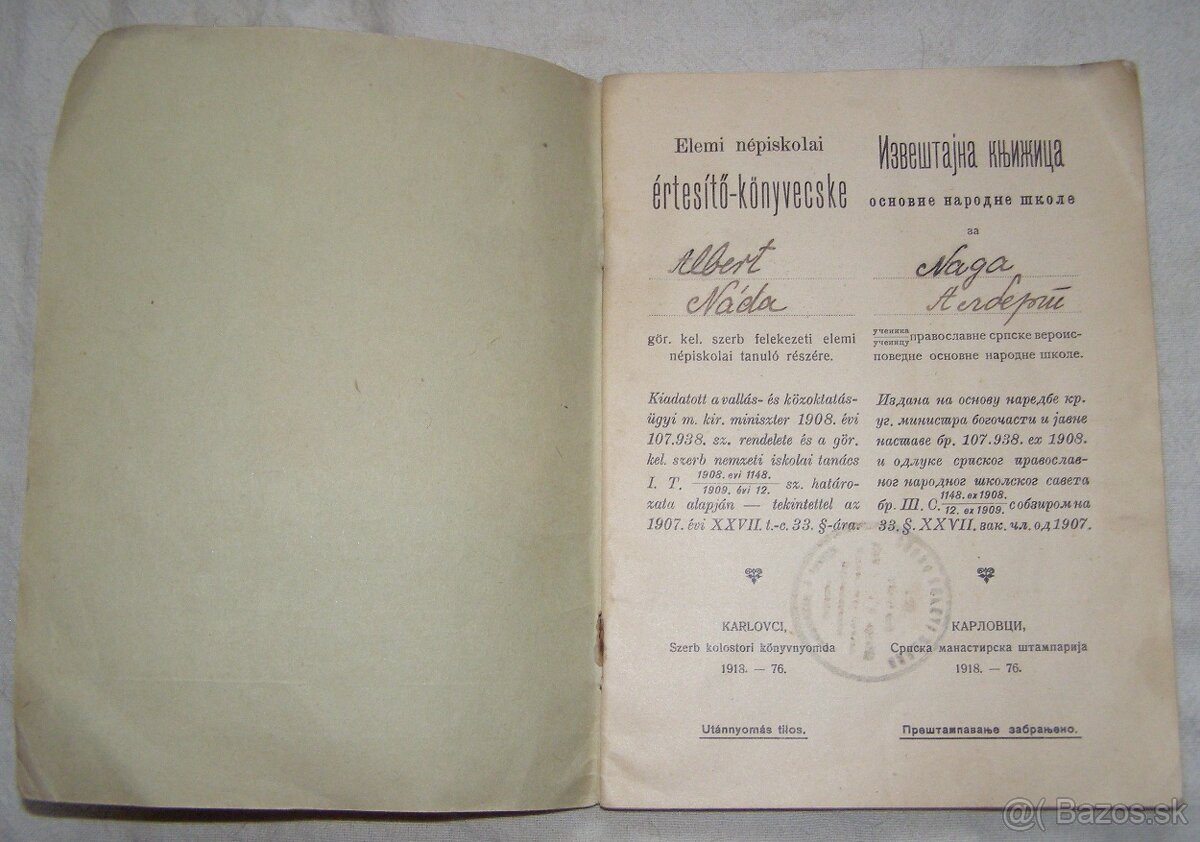 Predam Chorvatsky diplomatický pas z 2 ww...vela razítok spo - 12