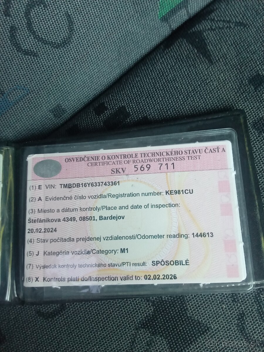 Fabia sedan 1.4mpi - 12