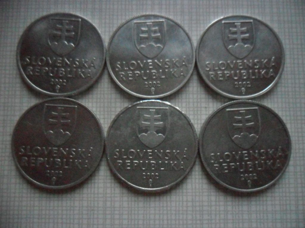 Mince - ČSFR + Slovensko ( r ô z n e ) - 12