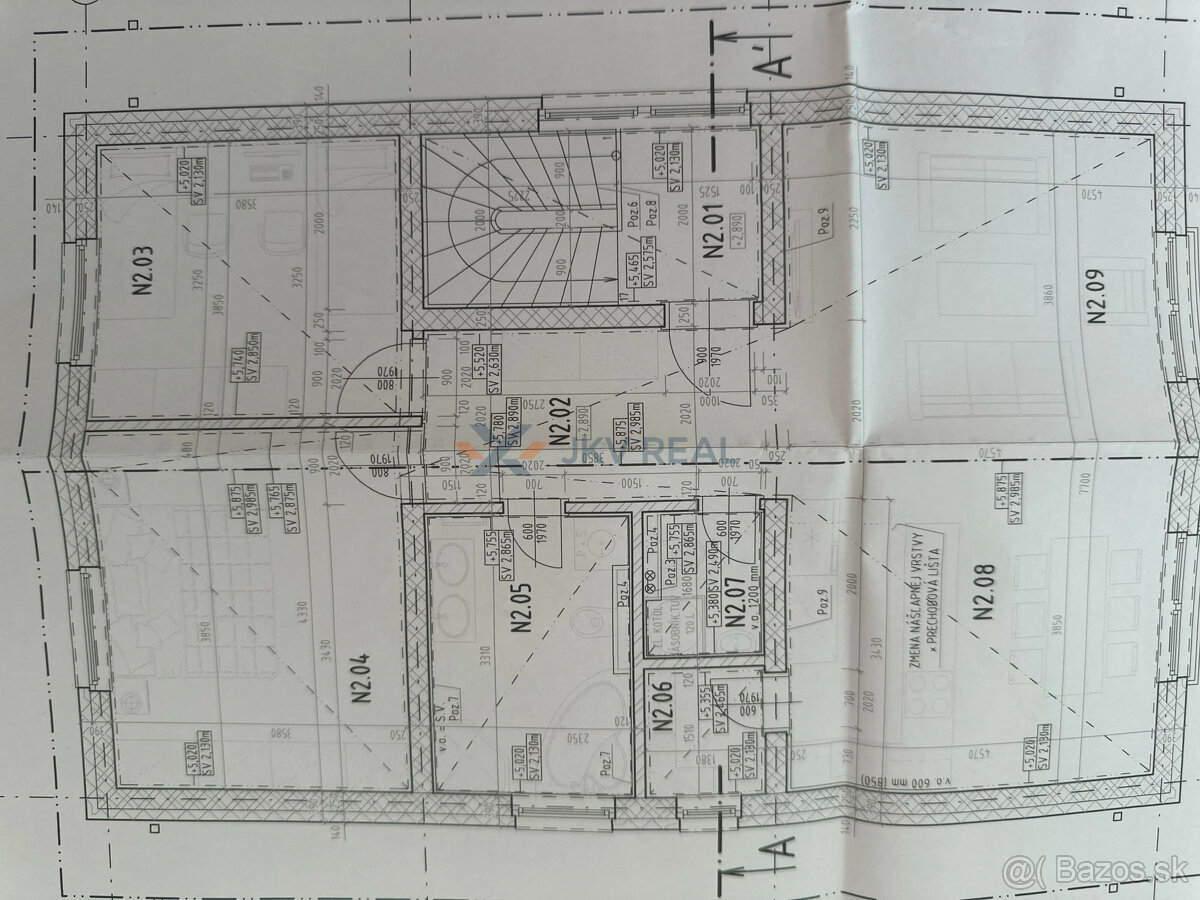 Na prenájom priestranný 3 izb. byt so záhradkou - 12
