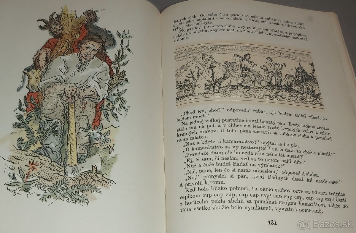 PROSTONÁRODNÉ SLOVENSKÉ POVESTI - vydanie z roku 1958 - 12