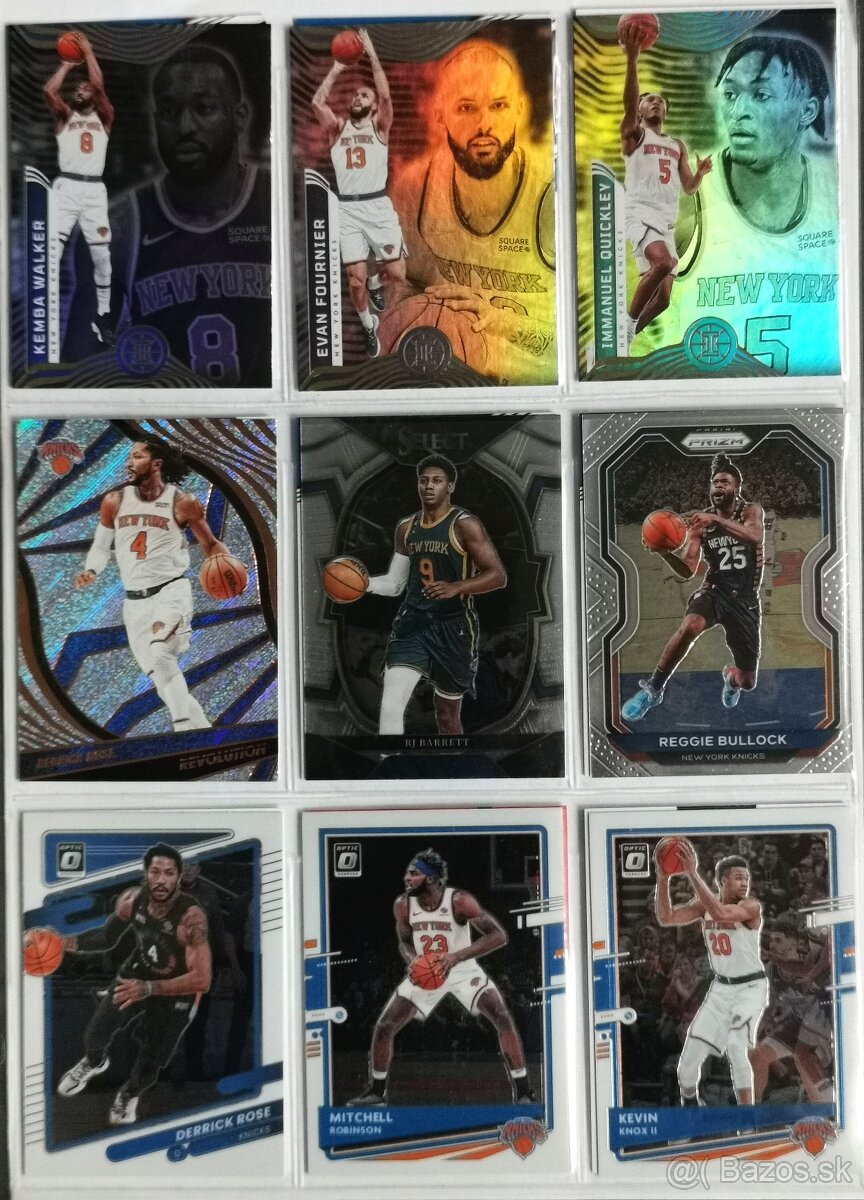 NBA karty - NY Knicks (143 kariet) - 12