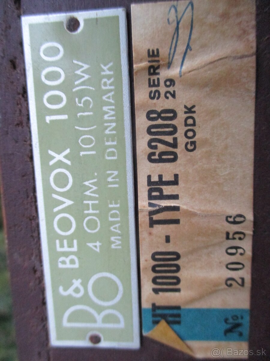 Bang & Olufsen Beovox 1000 - 12