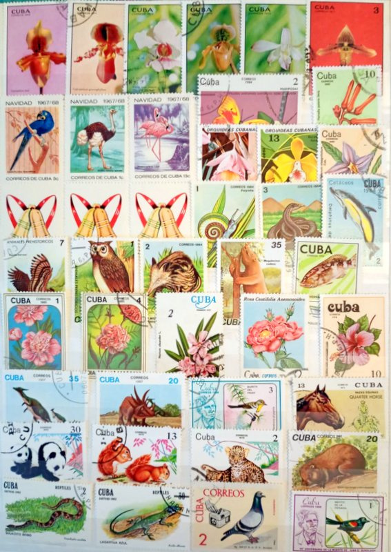 Predám poštové známky fauna ,flóra 596 ks - 12