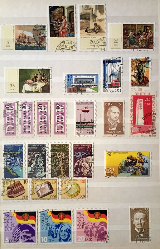 Predám poštové známky DDR - 12