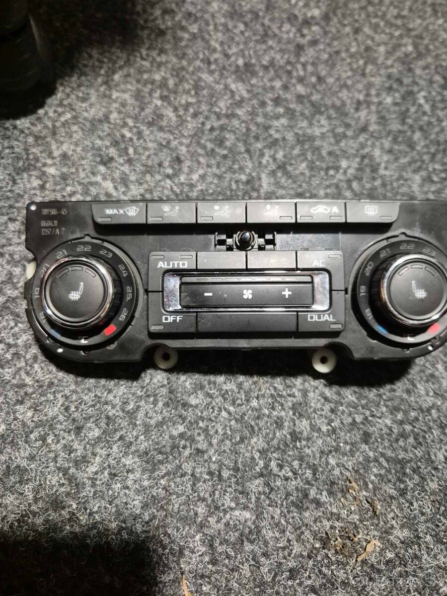 Ovládanie kúrenia Škoda, VW - 12
