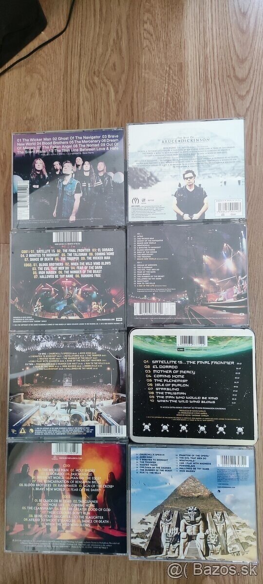 Prodám CD Iron Maiden.1 - 12