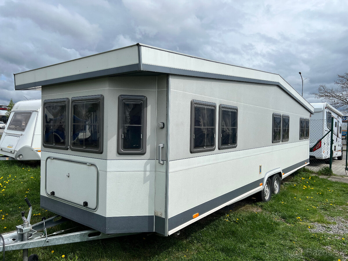 Karavan Hobby Landhaus 760-chata na kolech - 12