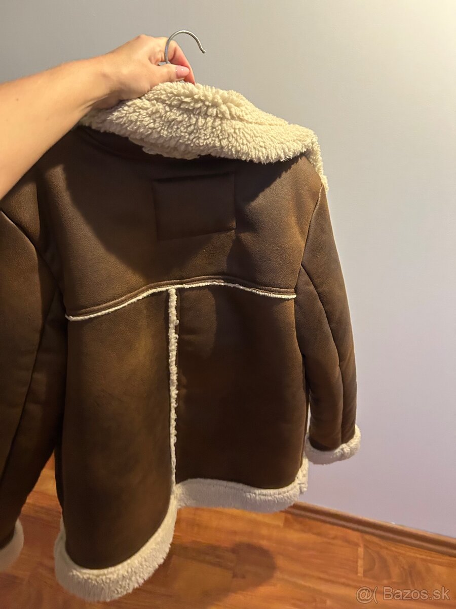 Kozuch zateplená kožená bunda - 12
